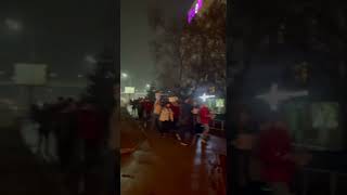 Мирное шествие в #Алматы в поддержку мирных протестов в Жанаозене и Актау. 04.01.2022 #kazakhstan