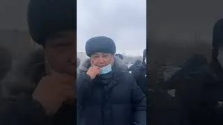 Қарағанды к. азаматтары Жанаөзенмен Ақтауды  қолдауға шықты. Оқ атылмасын! 0401.2022 #kazakhstan