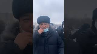 Қарағанды к. азаматтары Жанаөзенмен Ақтауды  қолдауға шықты. Оқ атылмасын! 0401.2022 #kazakhstan