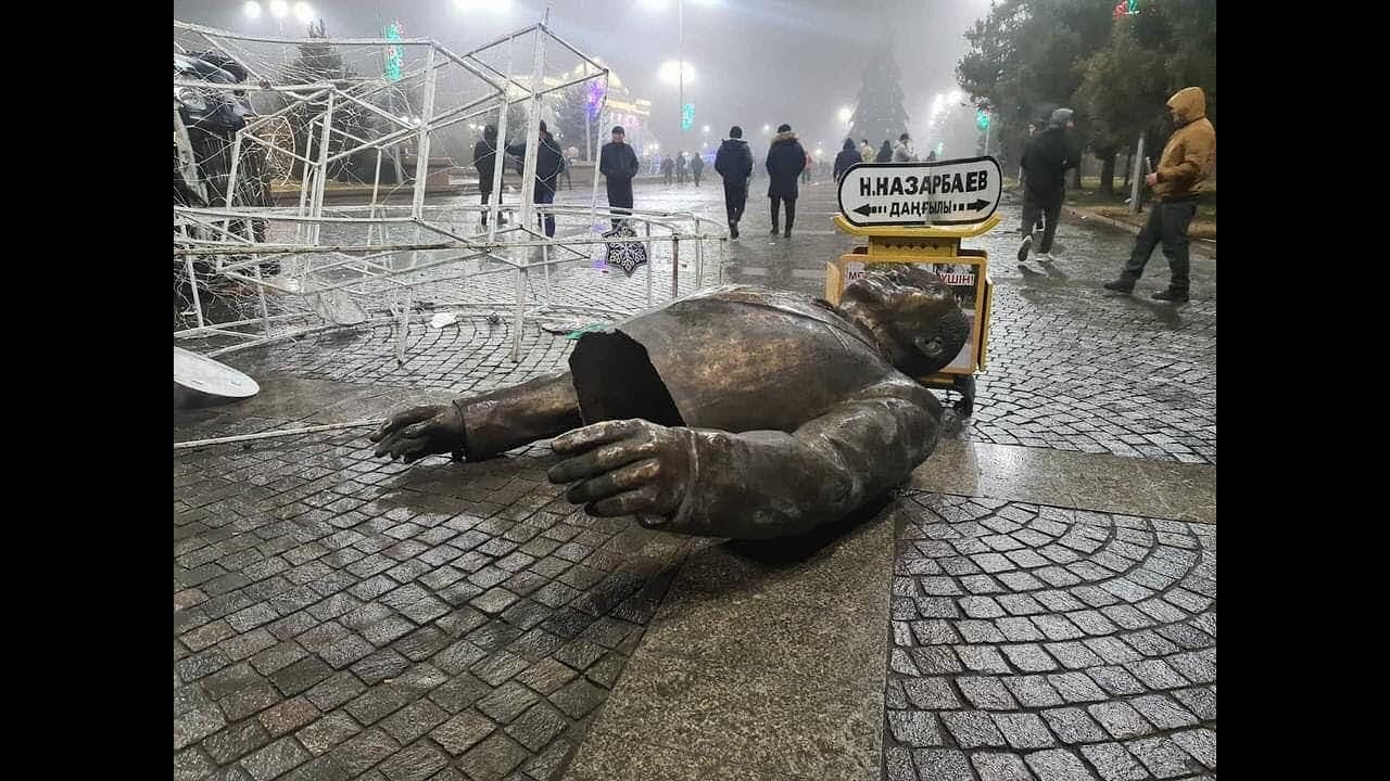 Алаңда атылған оқ, қаза тапқан жігіт - 08.02.2022