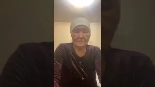 Обращение Калдыкыз Кокежан, матери активиста Кайрата Султанбек к народу. Шымкент, 20.01.2022 #митинг