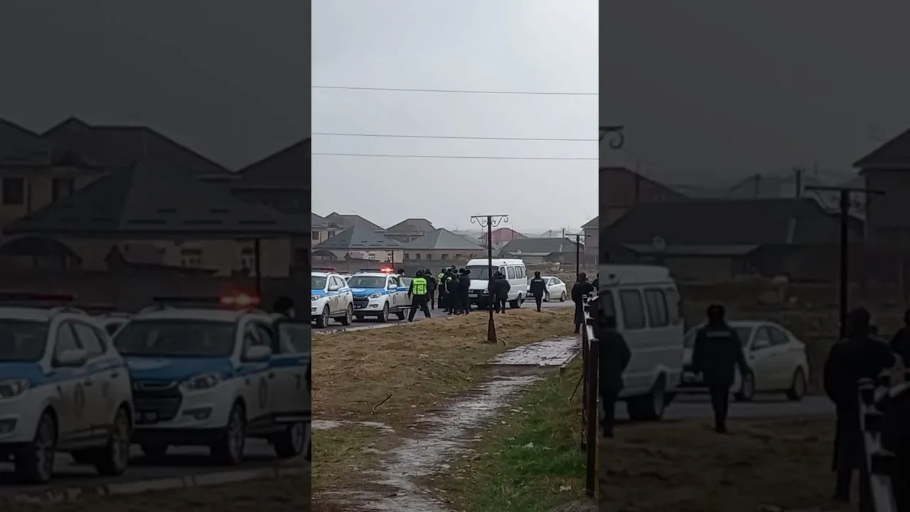 Шымкент газдың қымбаттауына байланысты  наразылыққа шыққан  адамдарды полиция заңсыз ұстауда, 2022.