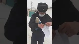 Политическое преследование гражданской активистки Жадры Досекеевой. Жанаозен, 22.01.2022 #kazakhstan