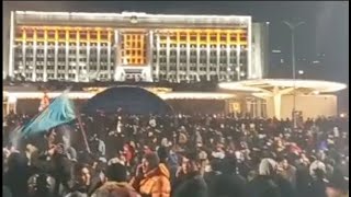 50 000 человек на митинге в Алматы. Вот так проходил митинг 4 января 2022 года