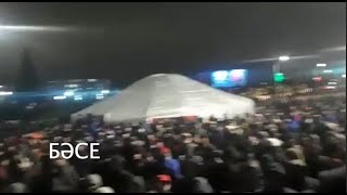 Прямо сейчас. Митинги в Бейнеу, Курыке, Жанаозене и Актау. 6.01.2022