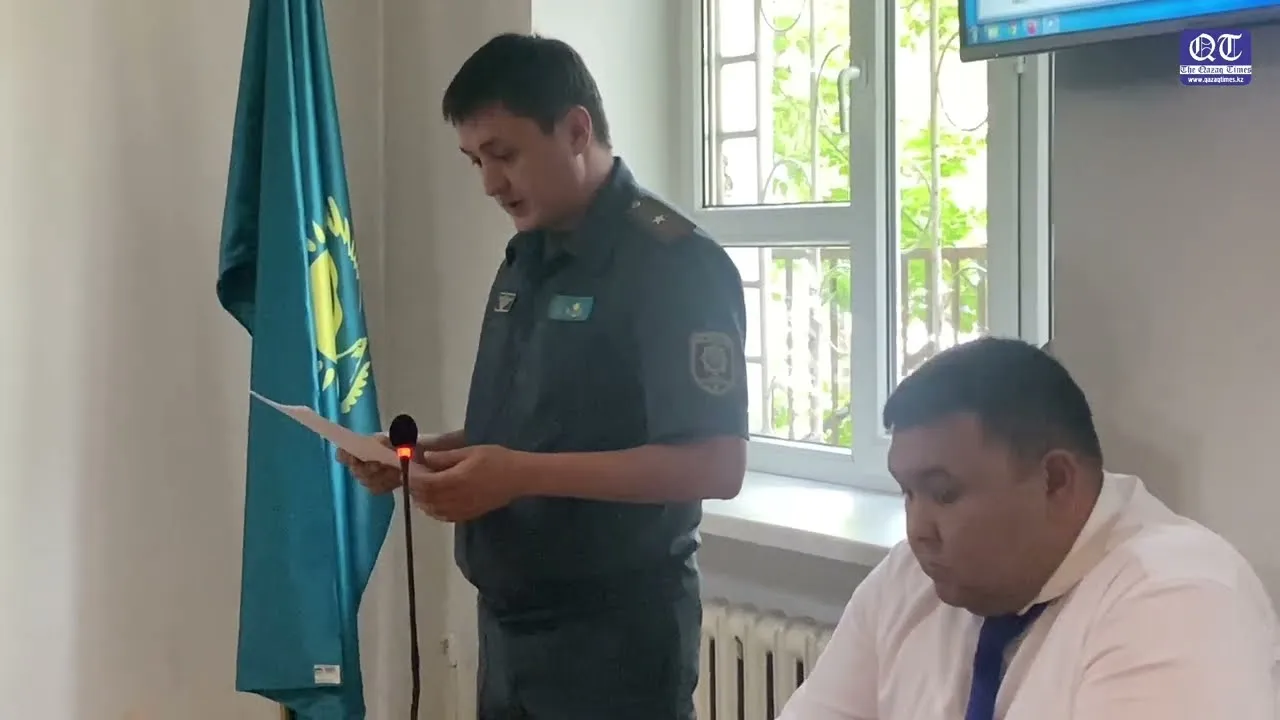 ҚАҢТАРДА БІР ОТБАСЫНЫ ӨЛТІРІП ТАСТАҒАН ӘСКЕРИГЕ ПРОКУРОР 7 ЖЫЛ СҰРАДЫ