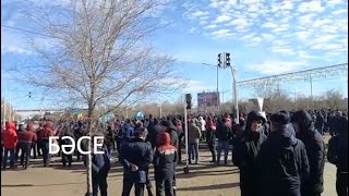 Не верьте, никто не разошелся. 7.01.2022. Майдан в Жанаозене, Актау