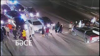 Перекрытая дорога, новая забастовка в Мангыстауской области. 9.02.2022