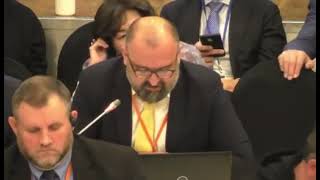 Выступление представителя международной правозащитной организации Freedom House. ОБСЕ, Варшава.