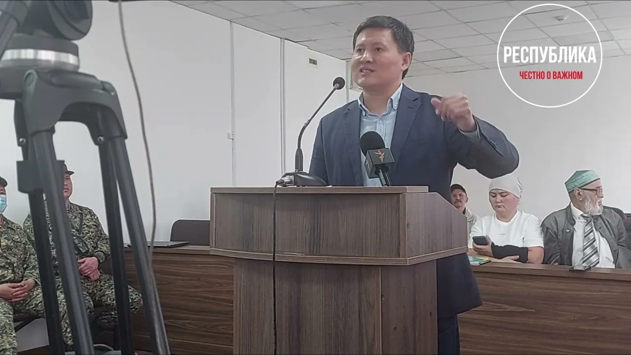 Выступление Косая Маханбаева на суде по Кантару