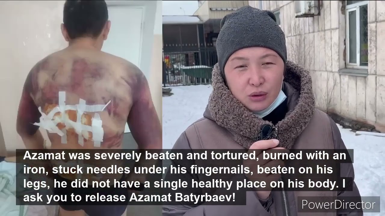Азамата Батырбаева били, пытали: прижигали утюгом, втыкали иголки под ногти пальцев, били по ногам.