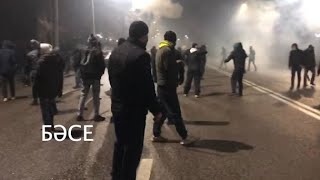 Разгон митинга, зачистка в Алматы. Эксклюзив