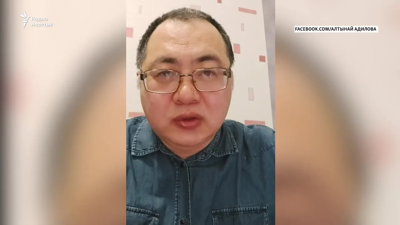 Диссидент Ермек Нарымбай вернулся домой, и тут же был задержан