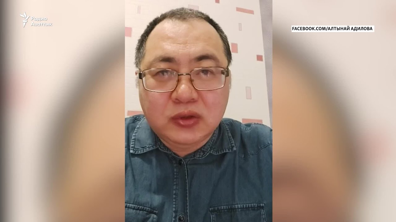 Диссидент Ермек Нарымбай вернулся домой, и тут же был задержан