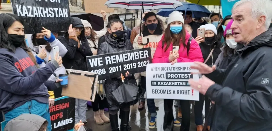 Revolt and repression in Kazakhstan