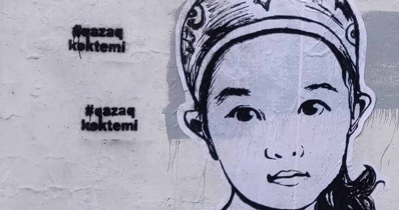 Almaty authorities have destroyed a mural of a four-year-old girl who was shot during the January unrest.
