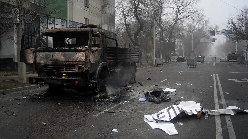 Kazakhstan: Protest violence 'was allies of ex-president trying to overthrow his successor'