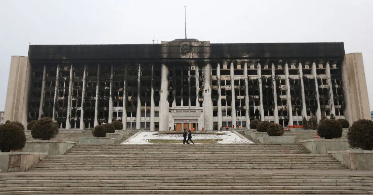Russian troops to quit Kazakhstan, says president, taking aim at the elite
